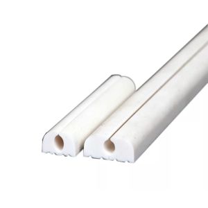 Die Cutting Industrial Rubber Strips White Explosion Proof Arched Shape