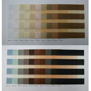 Woven coated combi blinds for window treatment