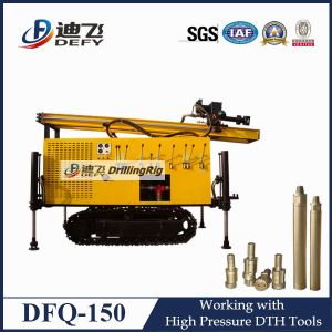 Buy cheap DFQ-150 pneumatic DTH borehole drilling machine rigs from wholesalers