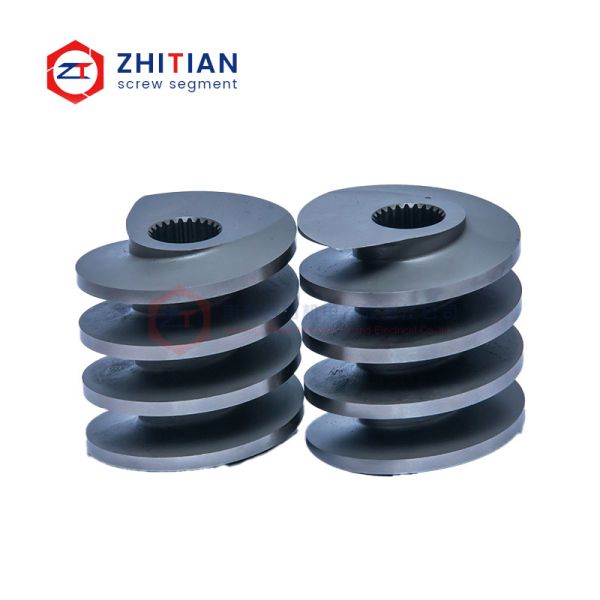 Enhances Material Intake And Conveying Efficiency Twin Screw Extruder Spare