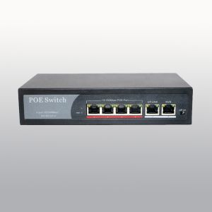 4EP+2E Series FTTH Router Modem 100M POE Switch 4 10 / 100Mbps POE Ports