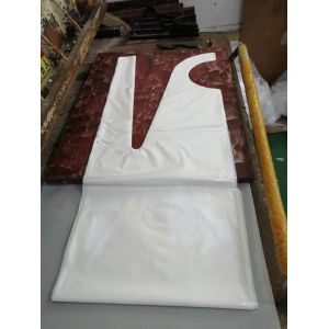 Large Adult Disposable Haircut Apron Heal Seal Plastic PE Smock Apron