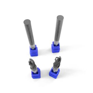 PM -2EL Flattened End Mill , High Performance Carbide End Mills PM - 2EL - D3.0