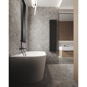 Customized Bathroom Cabinet with Tall Wardrobe Whole House Design