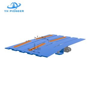Quality Flexible Buckle Chain Conveyor with TPE Surface for Customizable Sidewall Bending for sale