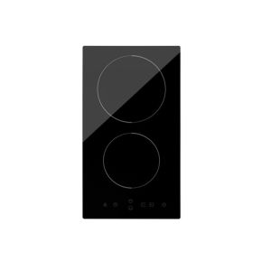 3KW Domino Kanger Glass Two Burner Digital Thin Induction Hob