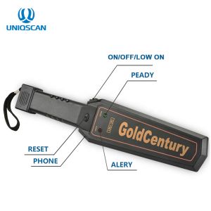 IP31 Waterproof 50mA 40KHz Hand Held Metal Detector