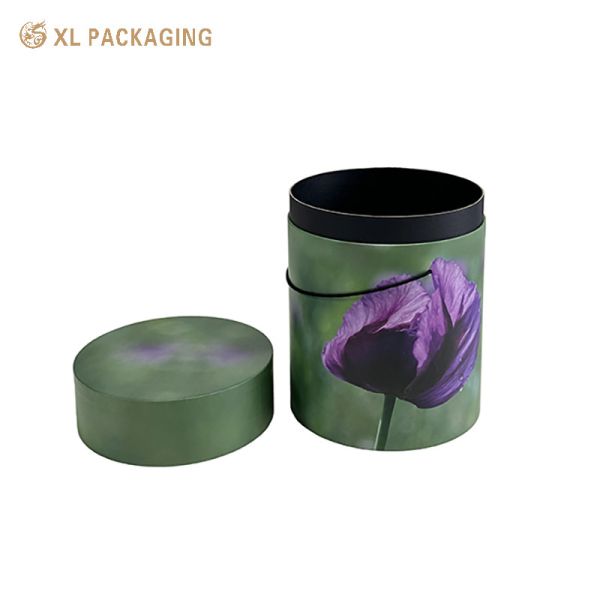 Wholesale Valentine'S Day Flower Tubes Round Roses Cylinder Boxes Bulk Customization Fast Production Festive Design For Florists Gift Shops Global