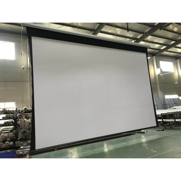 Buy 400 Inch Projector Screen Large Motorized With HD Mate White Fabric at wholesale prices