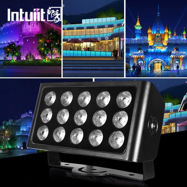 80W industrial architectural and stage spotlights RGB flood outdoor lights