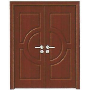 AB-GM8101 PVC MDF double-leaf door