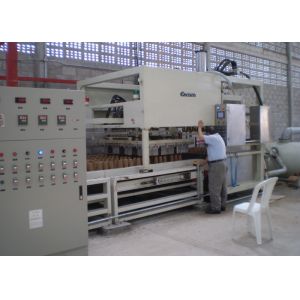 1800Pcs / H Moulded Pulp Egg Carton Machine Full Automatically