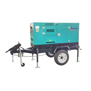 Trailer Mounted Diesel Generator 25kVA 20kW Mobile Generator Manufacturers