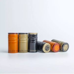 Custom Glass Bottle Aluminum Screw Caps Ideal for Wine Water and Beverage Glass