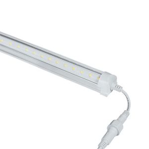 T8 4ft LED Freezer/Cooler Tube Light V Shape 18w 5000k Clear Walk-in Cooler