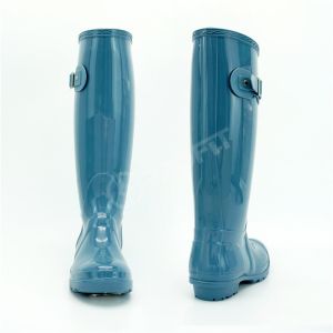 Waterproof Knee High Rubber Boots , Non Slip Wellington Rain Boots