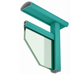 6063 Everlasting Powder Coated Balcony Handrail Construction Aluminum Profile