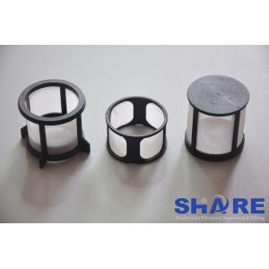 PA66 + 35% GF Plastic Mesh Screen Filters Micron Rating 5-2000UM In Automotive