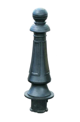 Buy Fixed Cast Iron Bollards Street Safety Bollard Parking Traffic Barrier at wholesale prices