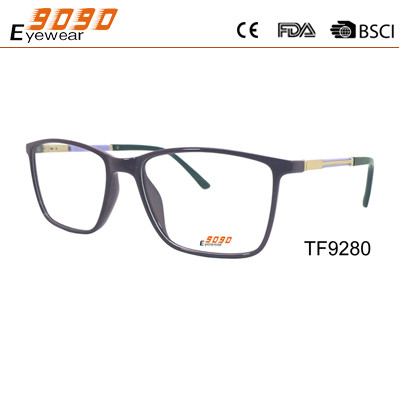 Buy Rectagle fashionable TR90 Optical frames,suitable for men and women at wholesale prices