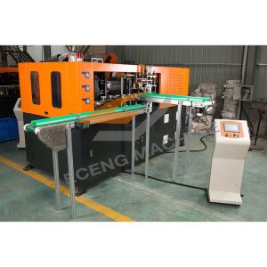 Big Neck Jar PET Bottle Blowing Machine , Blow Moulding Machine 1 Year Warranty