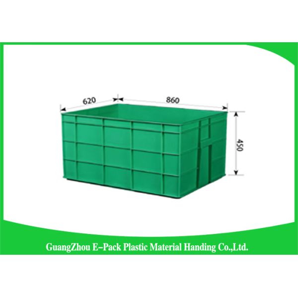 Economic Plastic Stackable Containers Moving Storage For Transportation And