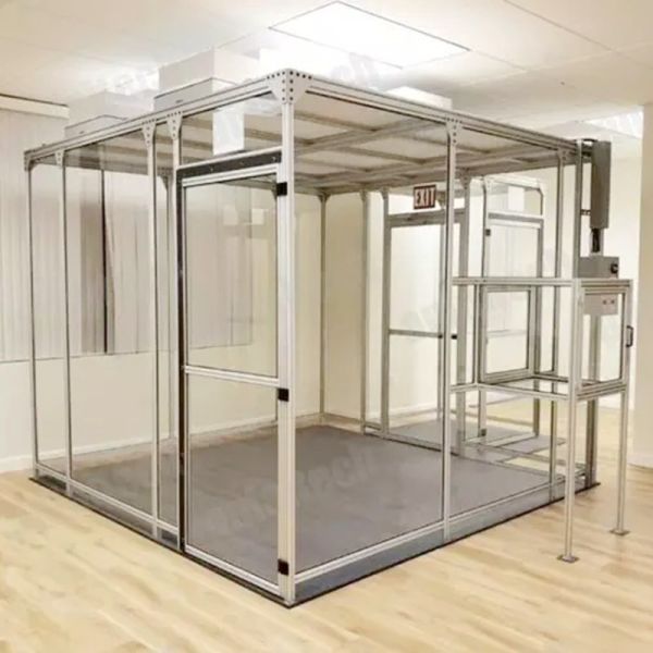 Dust Free Modular Clean Room Customizable Cleanroom Enclosure With Modular