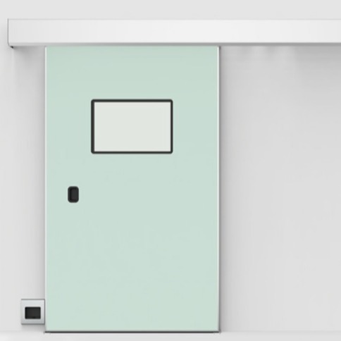 Sliding Operated Automatic Hospital Door Electric Control Radar Sensing