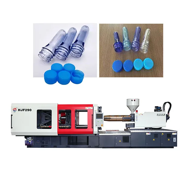 Automatic Rubber Pet Preform Injection Molding Machine High Injection Pressure 1400-1700 Bar