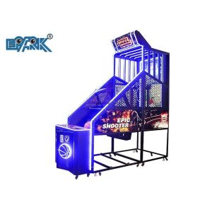 LED Epic Online Basketball Electric Arcade Machine 2 Player