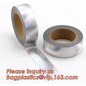 Foil Washi Tape Holographic Foil Washi Tape,Gold Laser Decorative Reflective