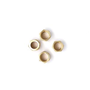 Sandblasting anodizing CNC Brass Parts OEM Service Brass Nut Bolt