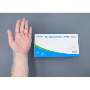 Disposable PVC Glove Protection From Unwanted Or Dangerous Substances.
