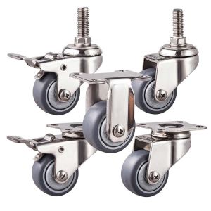 2'' Light Duty Stainless Steel Swivel Locking Caster