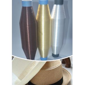 Quality 0.10mm PET Monofilament Yarn Low Elongation For Embroidery for sale