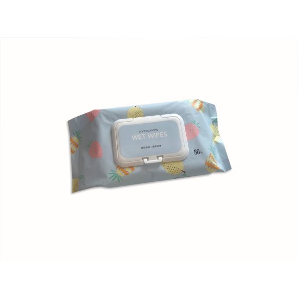 Buy Strawberry Aroma Soft Adult Wet Wipes Comfortable Non Alcoholic at wholesale prices