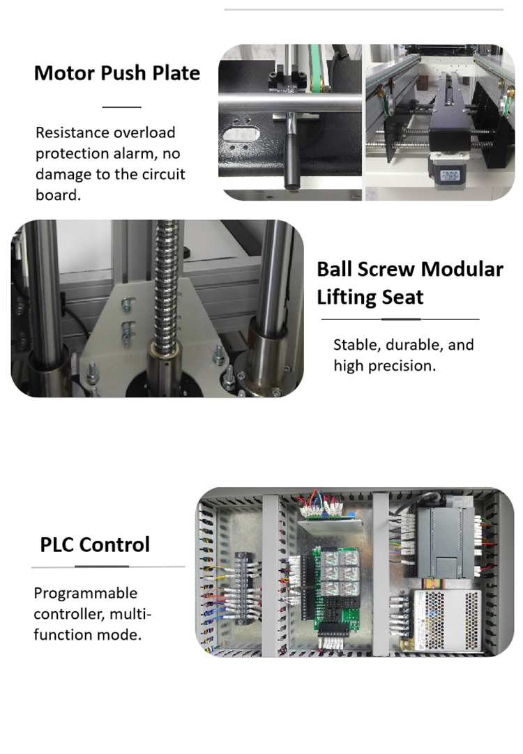 Industrial High Precision L Shaped Design Automatic PCB Loader and Unloader for SMT PCB Assembly