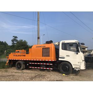 90CBM Used Concrete Trailer Pump