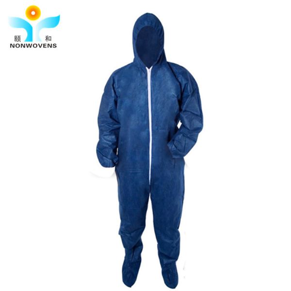 Polypropylene Disposable Protective Wear , OEM Non Woven Coverall Disposable