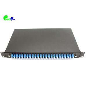 1U 48 Fibers LC Duplex Singlemode Full Loaded Optical Distribution Frame