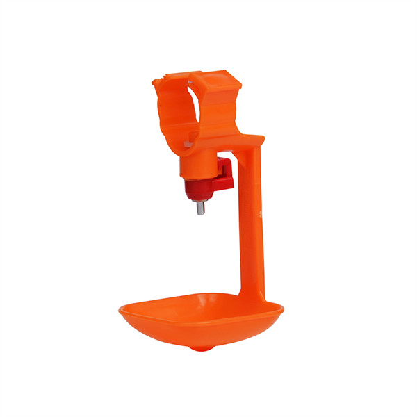 Buy Water Lubing Drip Poultry Farm Nipple Drinker With Hanging Cup at wholesale prices