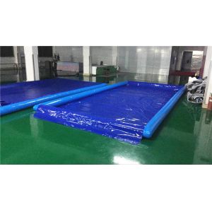 China Airtight Waterproof Inflatable Car Wash Mat 6x3m Customized on sale