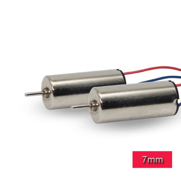3.7 Volt Coreless DC Motor 50000 rpm 7mm Diameter With 20 mm Body Length