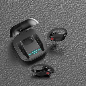 Handsfree Waterproof Bluetooth Earphone Earhook Earbuds (with charging case)