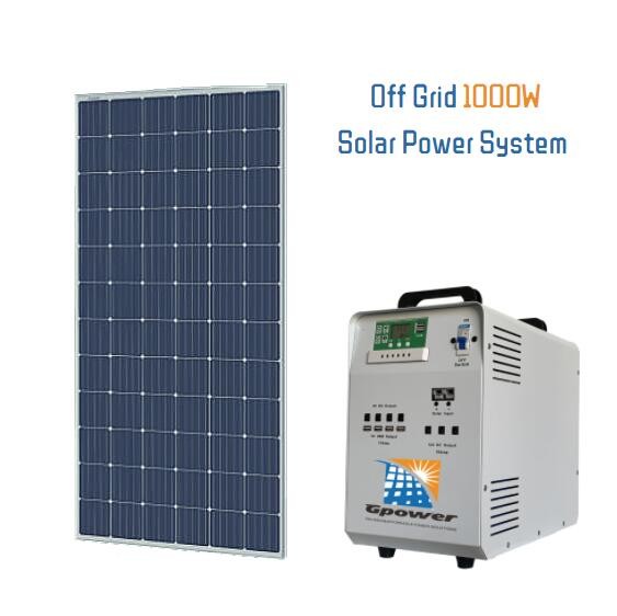 Buy DIY Solar Home System Energy Generation 1000W Solar Panel Kit at wholesale prices