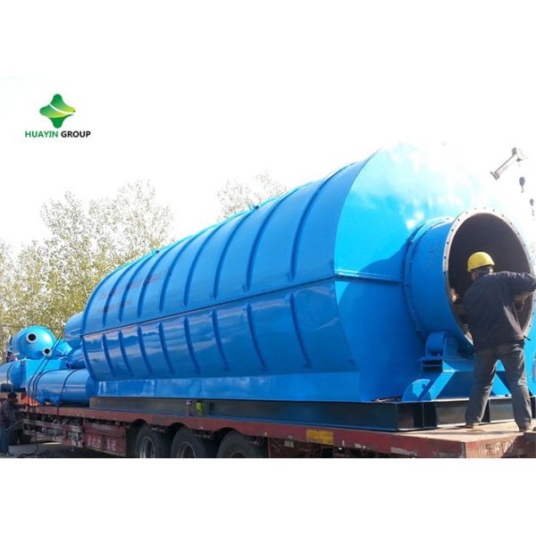 Buy Used Tyres Small Pyrolysis Plant 2 TPD In Container at wholesale prices