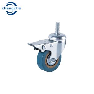 Enhance Efficiency Polyurethane Industrial Caster Wheels With Optional Thread