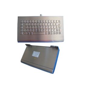 Wall Mount SUS304 IP68 Rugged Industrial Metal Keyboard