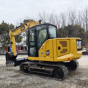 Efficient Excavation Used CAT 307.5 Excavator 7.5Ton Good Diggers