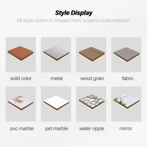 New Model Bamboo Charcoal Wood Veneer Waterproof And Moisture-proof Interior